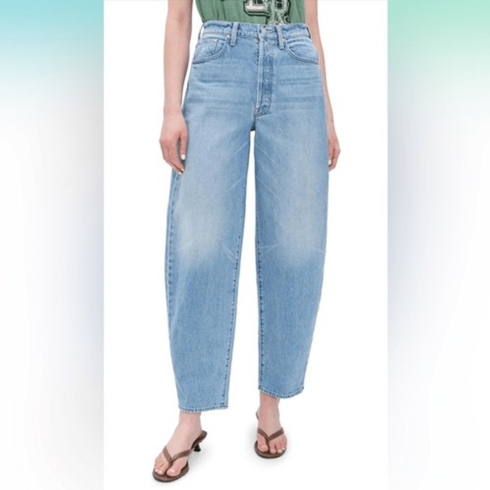 NWT MOTHER Women's The Fangirl Button Skimp Jeans size 23